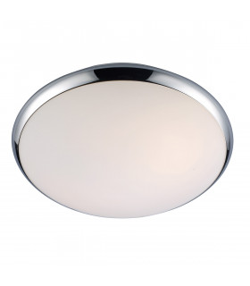 Moderne Deckenleuchte Kreo Chrome, weiß