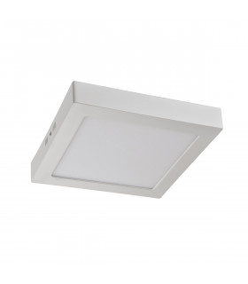 Lámpara de techo moderna Glissy Square blanco