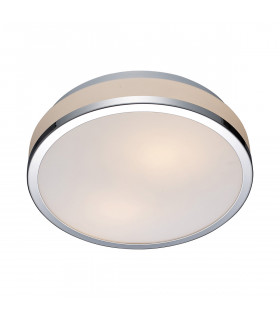 Plafoniera moderna Camry Chrome, bianca