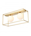 Mediamo modern glass ceiling light