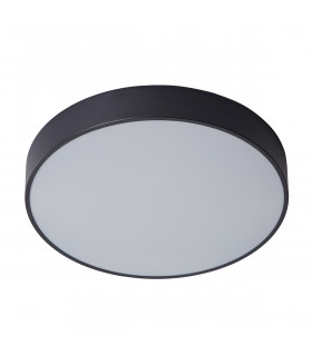 Plafón moderno Orbital Negro arenado