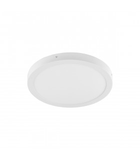 Design ceiling lamp Glissy Round white
