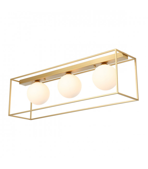 Plafonnier blanc moderne Mediamo
