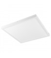 Modern ceiling lamp Glissy Square white in aluminum