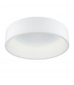 Plafonnier moderne Chiara blanc