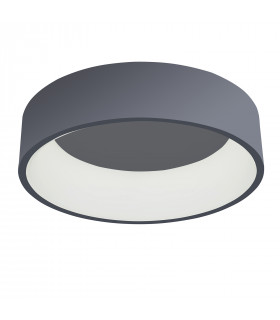 Lámpara de techo Chiara gris moderna