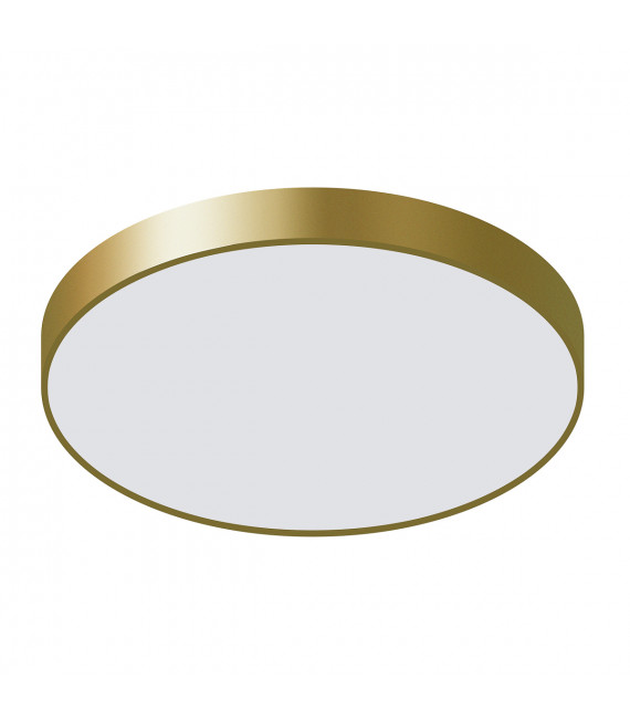 Plafonnier moderne Orbital Sablé doré