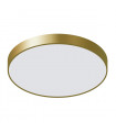 Plafonnier moderne Orbital Sablé doré
