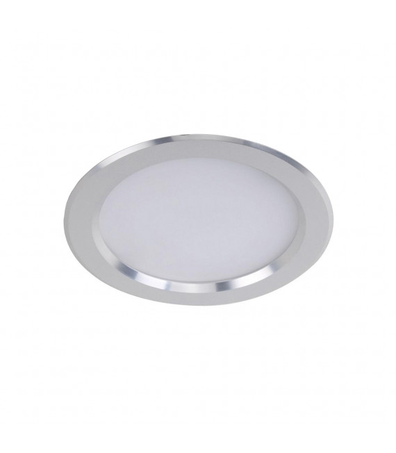 Technical and modern recessed ceiling light Bella silver
