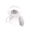 Modern spotlight Oxford Chrome, white
