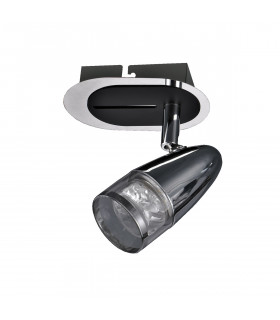 Spot moderne Albane Chrome