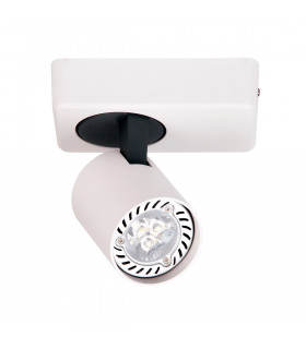 Modern spotlight Elvira White sand, black sand