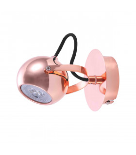 Modern spotlight Nicola RC Copper red