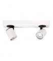 Modern spot Elvira White sand, sanded black height 14 Cm