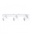 Spot moderne Mateo Chrome 3 ampoules