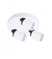 Spot moderne Lucien blanc 3 ampoules