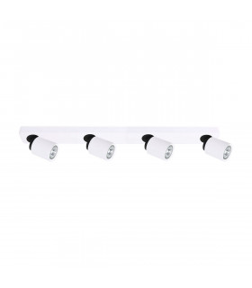 Modern spot Lucien white 4 bulbs