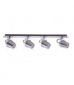 Josie 4-Light Satin Nickel Modern Spotlight
