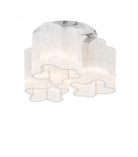 Lampada a sospensione classica Antonio Chrome