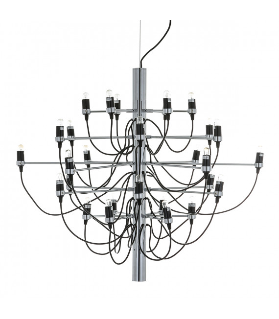 Klassische Pendelleuchte Kelly Chrome