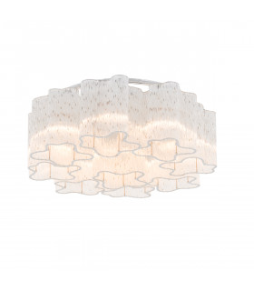 Lampada a sospensione classica Antonio Chrome