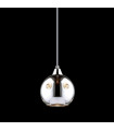 Suspension en cristal Martin Chrome