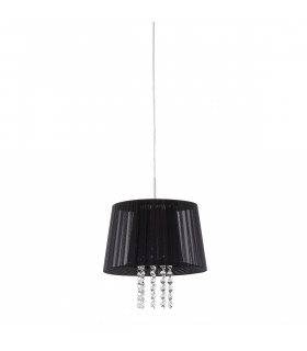 Modern Crystal Pendant Luisa Black