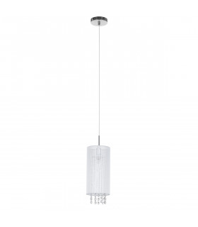 White Lana WH crystal pendant lamp