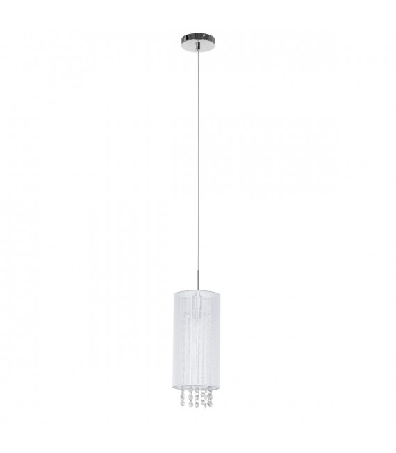 Lana WH lampada a sospensione in cristallo bianco