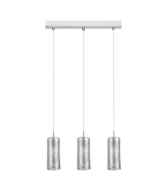 Kristall Pendelleuchte Alpio SL Chrom