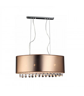 Suspension en cristal Motan Bronze verre foncé
