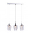 Suspension in crystal Pirita C CR Chrome and glass