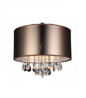 Suspension en cristal Motan Bronze en métal