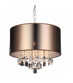Lampadario in cristallo Motan Bronze