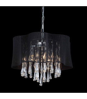 Suspension en cristal Cali Noir