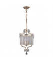 Suspension en cristal Rinaldo Champagne doré