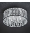 Suspension en cristal Vanessa Chrome