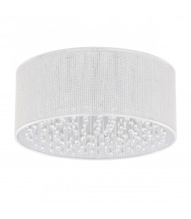 Crystal pendant lamp Quartz II Chrome