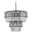 Filip crystal pendant lamp Matt black