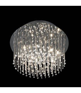 Engel Chrom Kristall Pendelleuchte