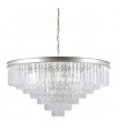 Verdes Champagne golden crystal suspension height 40 Cm
