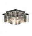 Suspension en cristal Spillo Chrome