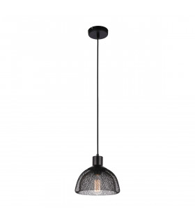 Lámpara colgante industrial y retro Julienne Black