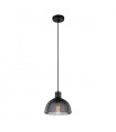 Suspension industrielle et rétro Julienne Noir 1 ampoule