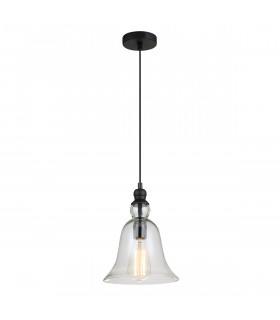 Industrial and retro hanging lamp Irene Black