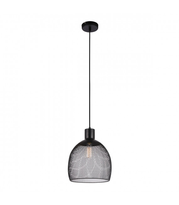 Industrial and retro pendant lamp Julienne Black