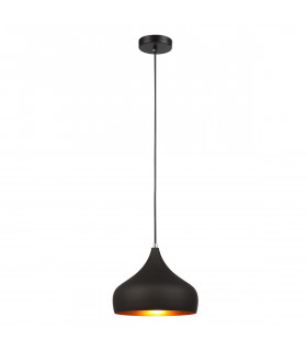 Suspension industrielle et rétro Salvio Noir