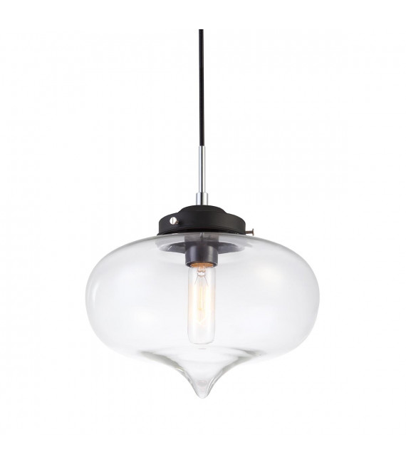Industrie- und Retro-Pendelleuchte Heart Black