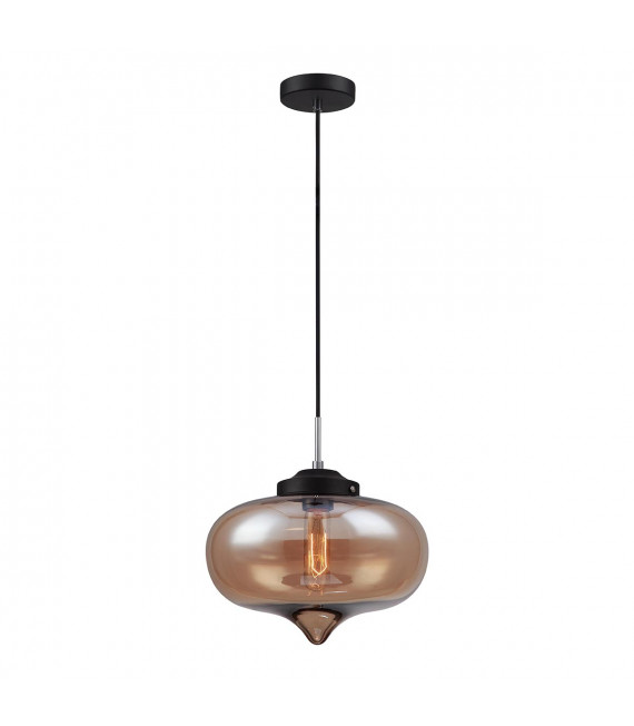 Lampada a sospensione industriale e retrò Heart Black