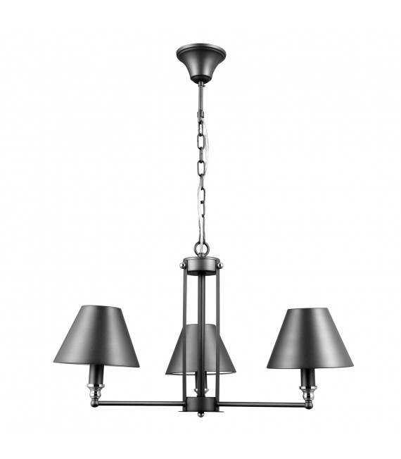 Industrie- und Retro-Pendelleuchte Banito Charcoal grey